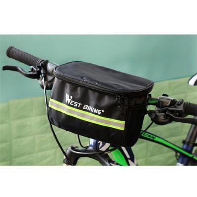 „West Biking“ melns universāls telefona futrālis velosipēdam (XL) | Vacins.lv