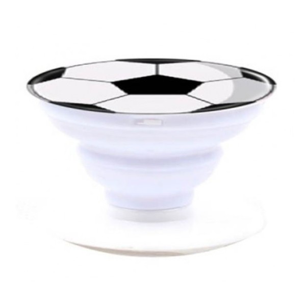 „PopSocket“ Football telefona turētājs - balts