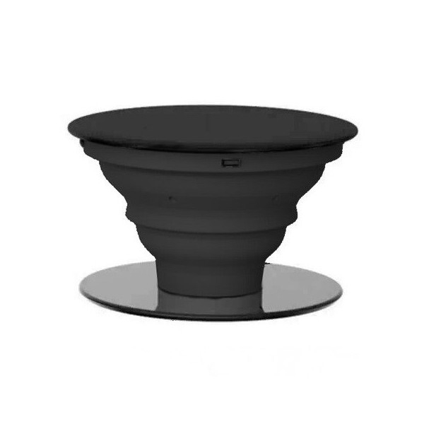 „PopSocket“ telefona turētājs - melns