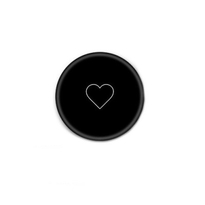 PopSocket Love telefona turētājs - melns | Vacins.lv