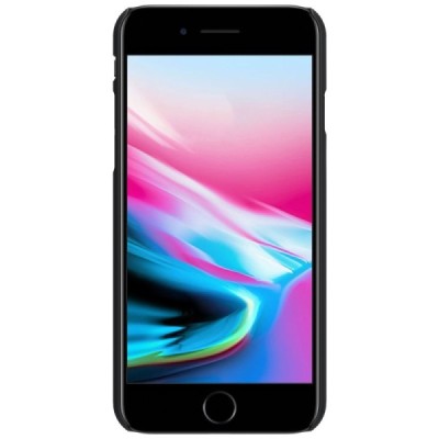 Nillkin Frosted Shield Apple iPhone 7 (iPhone 8, SE 2020) juodas plastikinis dėklas | Priedai.lt