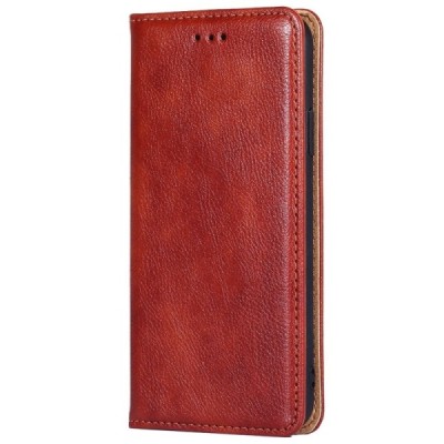 Xiaomi Redmi 9C „Split“ sērijas brūns atvērams maciņš, maks | Vacins.lv