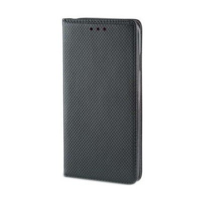 Apple iPhone Xr „Shell“ solīds atvēramais ādas melns maciņš - maks | Vacins.lv