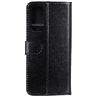 Samsung Galaxy S20 FE (Fan Edition) atverčiamas juodas odinis dėklas, knygutė - piniginė | Priedai.lt