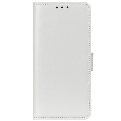 Samsung Galaxy S20 FE (Fan Edition) atverčiamas baltas odinis dėklas, knygutė - piniginė | Priedai.lt