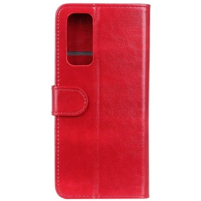 Samsung Galaxy S20 FE (Fan Edition) atvēramais ādas sarkans maciņš, grāmata (maks) | Vacins.lv