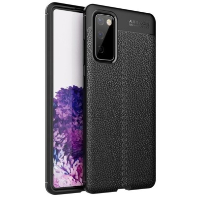 Samsung Galaxy S20 FE (Fan Edition) FOCUS kieto silikono TPU juodas dėklas - nugarėlė | Priedai.lt