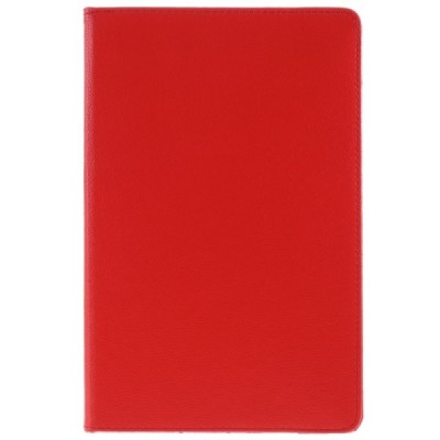 Samsung Galaxy Tab A7 10.4 2020 (T505, T500) atvēramais sarkans ādas maciņš, grozās 360° grādu apjomā | Vacins.lv