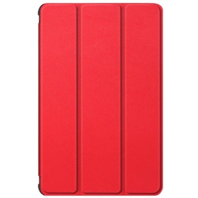 Samsung Galaxy Tab A7 10.4 2020 (T505,T500) atverčiamas raudonas odinis dėklas - knygutė | Priedai.lt