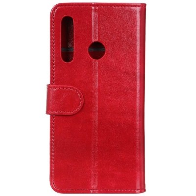 Huawei P40 Lite E (Y7p, Honor 9C) atvēramais ādas sarkans maciņš, grāmata (maks) | Vacins.lv