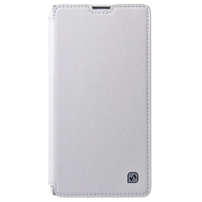 Hoco Crystal Sony Xperia Xperia Z1 baltas atverčiamas dėklas / Priedai.lt