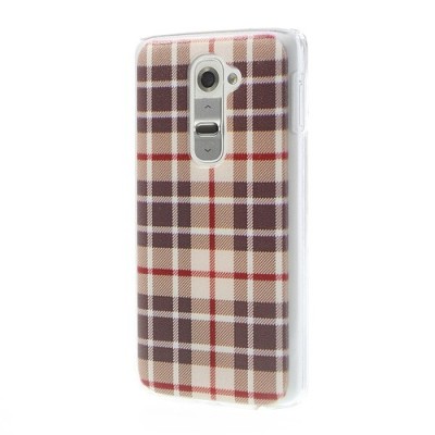 Palstikinis Burberry stiliaus LG G2 D802 dėklas / Priedai.lt