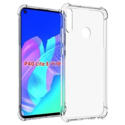Huawei P40 Lite E (Y7p, Honor 9C) kieto silikono TPU skaidrus dėklas - nugarėlė | Priedai.lt