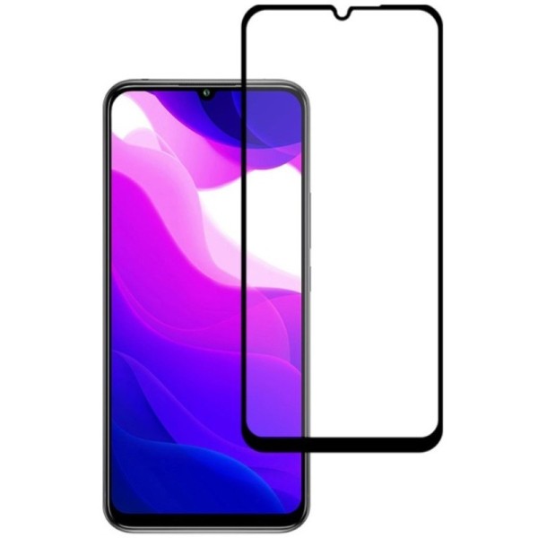 „Mocolo“ Tempered Glass ekrāna aizsargstikls 0.26 mm - melns (Mi 10 Lite)