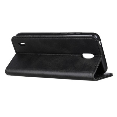 Nokia 1.3 „Split“ sērijas melns atvērams maciņš, maks | Vacins.lv