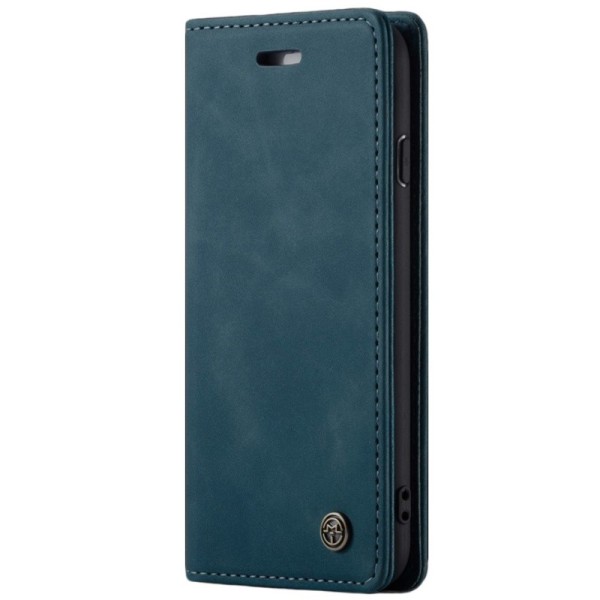 „CaseMe“ Retro solidus atverčiamas dėklas - žalias (iPhone 7 Plus / 8 Plus)