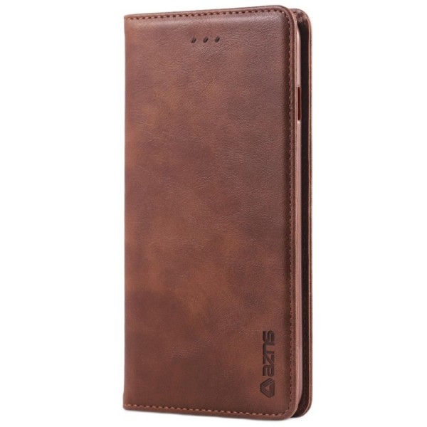 „AZNS“ Retro atverčiamas dėklas - rudas (iPhone 7 Plus / 8 Plus)