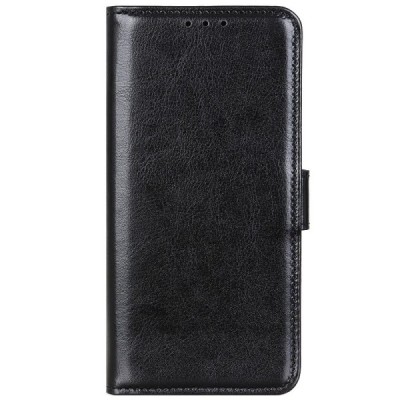 Apple iPhone 12 (12 Pro) atvēramais ādas melns maciņš, grāmata (maks) | Vacins.lv