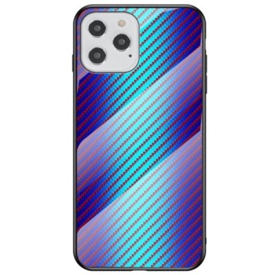 Apple iPhone 12 (12 Pro) „Fiber“ kieto silikono TPU mėlynas dėklas - nugarėlė | Priedai.lt