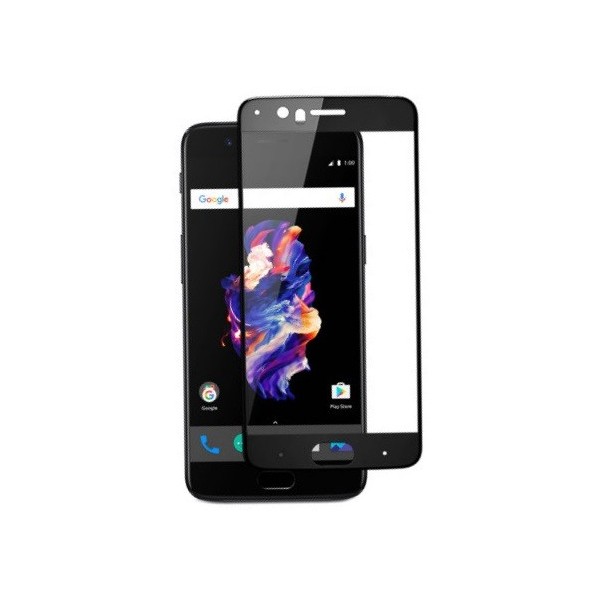 „Imak“ Tempered Glass ekrāna aizsargstikls 0.26 mm - melns (OnePlus 5)