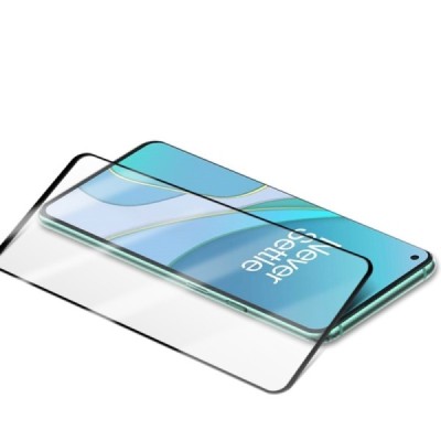 OnePlus 8T „Mocolo“ 9H Tempered Glass sustiprintos apsaugos juodas pilnai dengiantis apsauginis ekrano stiklas 0,26 mm | Priedai