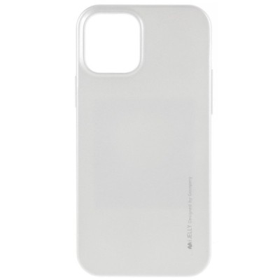 Apple iPhone 12 (12 Pro) Mercury sudrabs cieta silikona (TPU) apvalks | vacins.lv