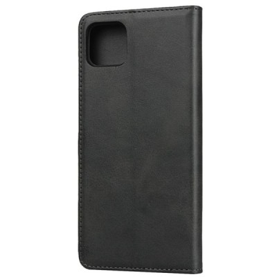 Google Pixel 4 atvēramais ādas melns maciņš (maks) | Vacins.lv