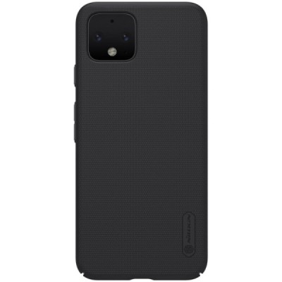 Google Pixel 4 Nillkin Frosted Shield melns plastmasas futrālis | Vacins.lv