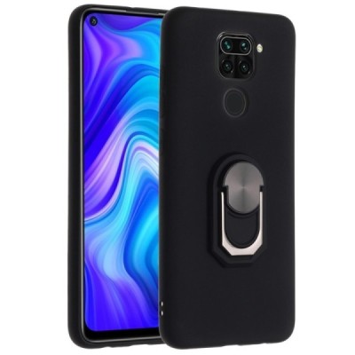 Xiaomi Redmi Note 9 „Sheet“ Kickstand (TPU) juodas dėklas - nugarėlė | Priedai.lt