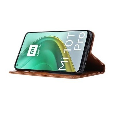 Greznais „Comma“ sērijas ādas atvērams melns Xiaomi Mi 10T (Mi 10T Pro) futrālis | Vacins.lv