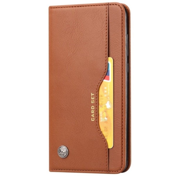 „Comma“ atverčiamas dėklas - rudas (Mi 10T / 10T Pro)