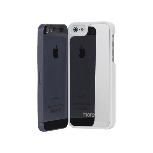 „More“ veidrodinis dėklas - baltas (iPhone 5 / 5S / SE 2016)