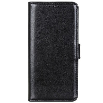 Xiaomi Redmi Note 9 atverčiamas juodas odinis dėklas, knygutė - piniginė | Priedai.lt