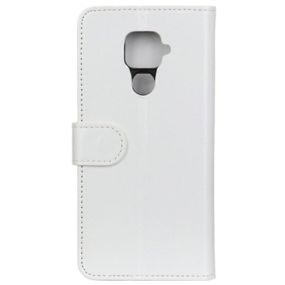 Xiaomi Redmi Note 9 atvēramais ādas balts maciņš, grāmata (maks) | Vacins.lv