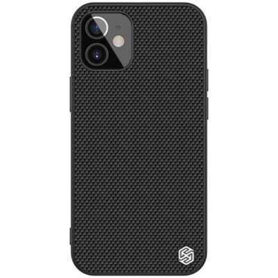 Apple iPhone 12 Mini „Nillkin“ Textured Case juodas dėklas - nugarėlė | Priedai.lt