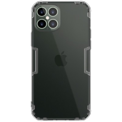 Apple iPhone 12 Pro Max Nillkin Nature dzidrs (pelēks) silikona planākais apvalks | Vacins.lv