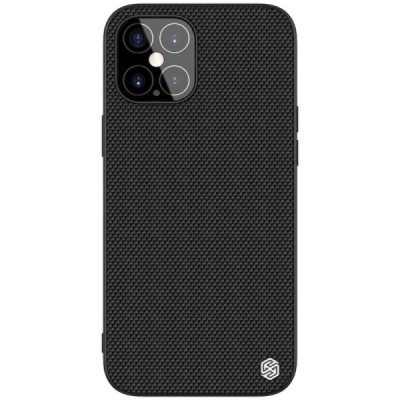 Apple iPhone 12 Pro Max „Nillkin“ Textured Case melns apvalks | vacins.lv