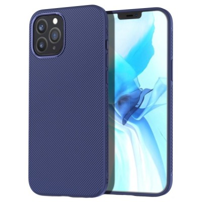 Apple iPhone 12 (12 Pro) Lenuo cieta silikona (TPU) zils apvalks | vacins.lv