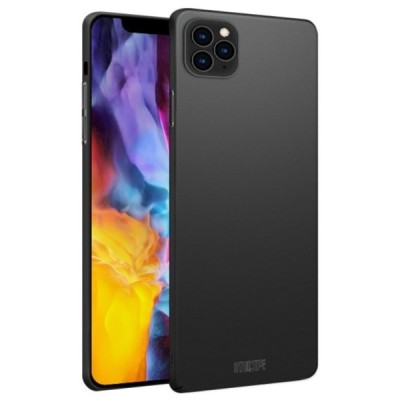 Apple iPhone 12 (12 Pro) „Mofi“ Shield melns plastmasas apvalks | vacins.lv