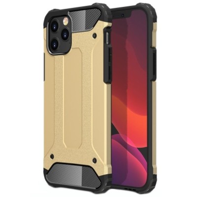 Pastiprinātas aizsardzības zelta Apple iPhone 12 (12 Pro) apvalks | Vacins.lv