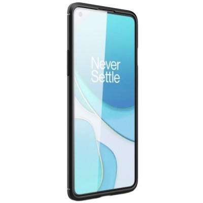 OnePlus 8T Mofi cieta silikona (TPU) melns apvalks | vacins.lv