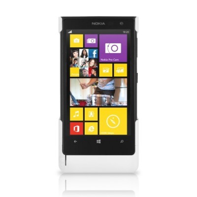 Oficiāls Nokia Lumia 1020 balts PD-95G apvalks ar iebūvētu akumulatoru / Vacins.lv