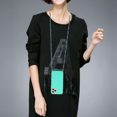 Apple iPhone 12 (12 Pro) Strap cieta silikona (TPU) piparmētru apvalks | Vacins.lv