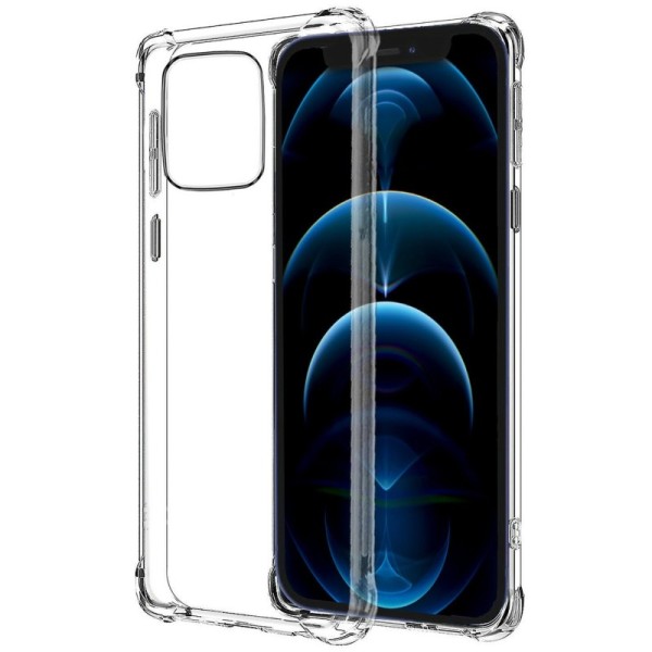 Pastiprinātas aizsardzības apvalks - dzidrs (iPhone 12 / 12 Pro)