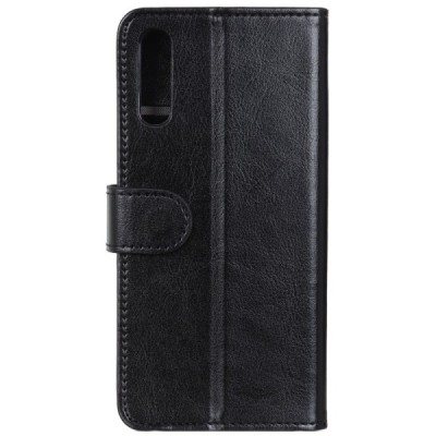 Xiaomi Redmi 9A atvēramais ādas melns maciņš, grāmata (maks) | Vacins.lv