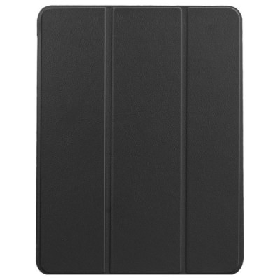 Apple iPad Air 4 10.9" (2020) atvēramais melns maciņš - maks ar vietu, kur ielikt stylus | Vacins.lv