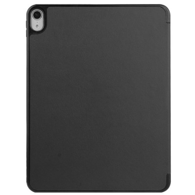 Apple iPad Air 4 10.9" (2020) atvēramais melns maciņš - maks ar vietu, kur ielikt stylus | Vacins.lv