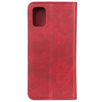 Huawei P smart 2021 „Split“ sērijas sarkans atvērams maciņš, maks | Vacins.lv