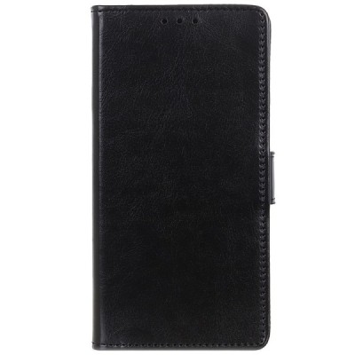 Nokia 2.4 atvēramais ādas melns maciņš, grāmata (maks) | Vacins.lv