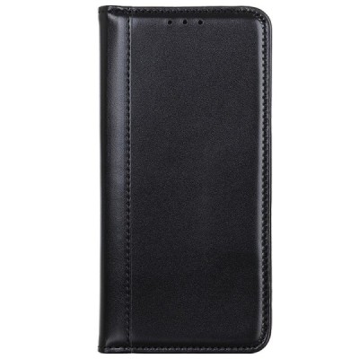 Nokia 8.3 „Split“ juodas odinis atverčiamas dėklas - knygutė | Priedai.lt